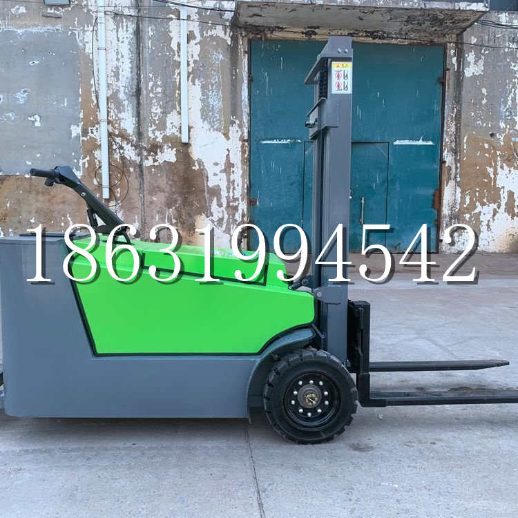 綦江区小型电动叉车1吨2吨步行站驾式电瓶堆高充电装卸车液压升降车铲车